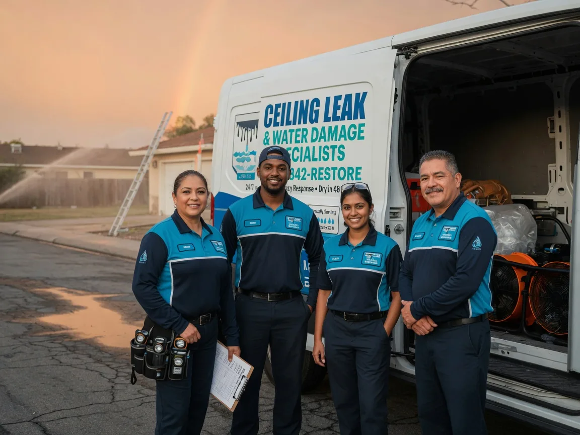 Ceiling Leak Cleanup company in Afton, MI